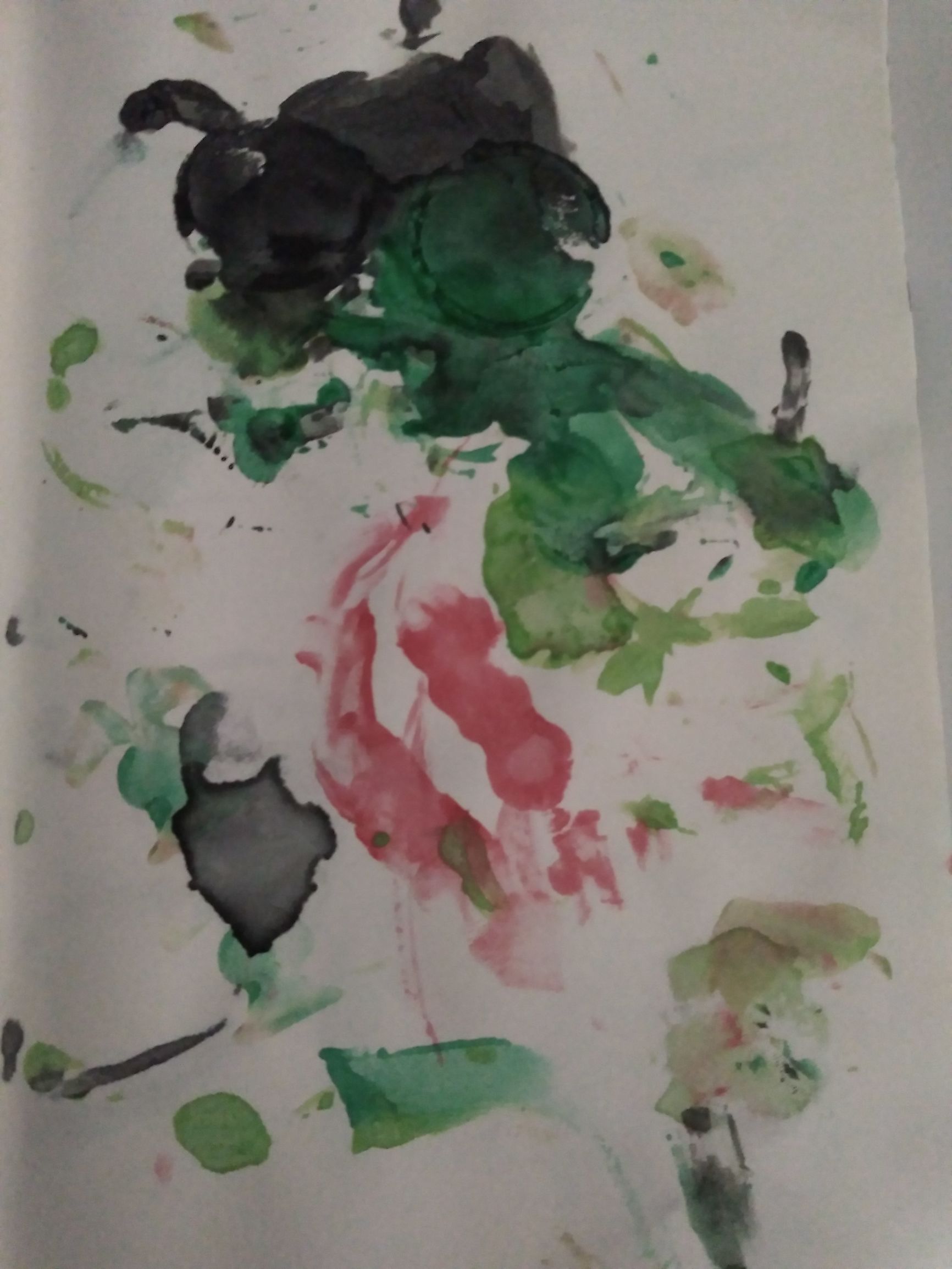 十个半月宝宝第一幅绘画作品,儿童从易到难的绘画作品