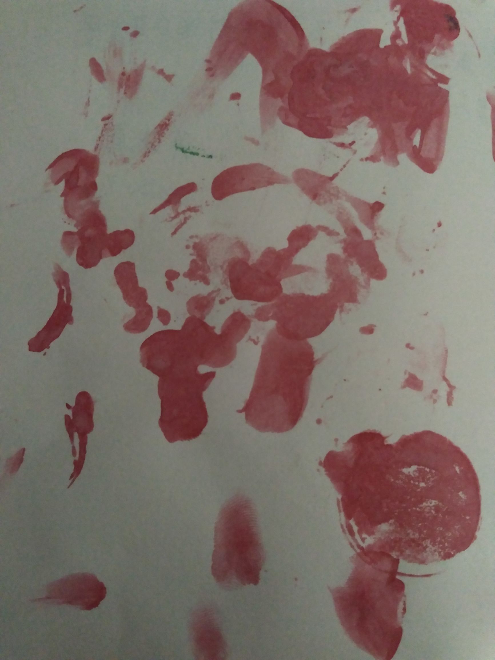 十个半月宝宝第一幅绘画作品,儿童从易到难的绘画作品