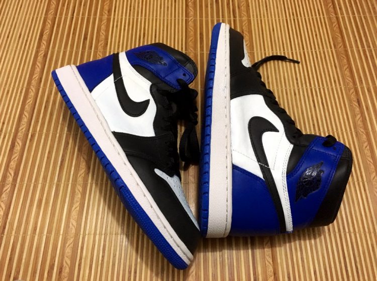 aj1禁穿黑红樱木,aj1倒钩藤原浩低帮真假