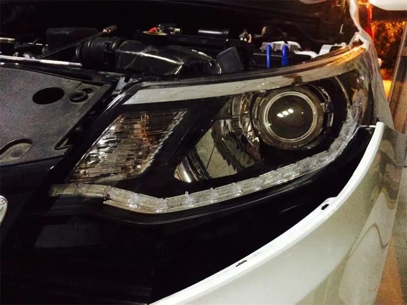 霸州小凯大灯改装,霸州改车灯120元