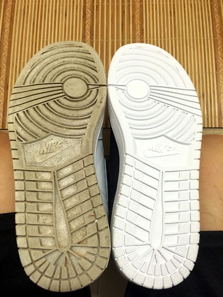 aj1禁穿黑红樱木,aj1倒钩藤原浩低帮真假