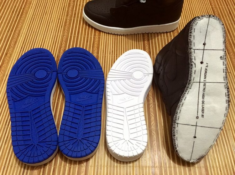 aj1禁穿黑红樱木,aj1倒钩藤原浩低帮真假