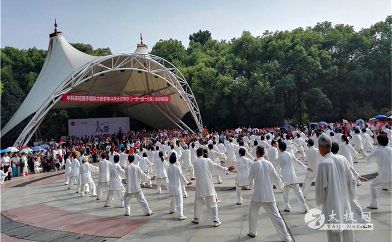 太极拳资讯：国际太极拳大师朱天才“一带一路一太极”走进南昌