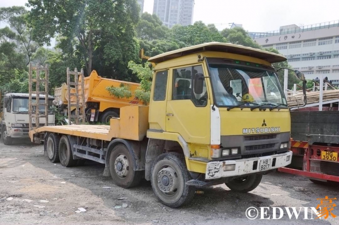 香港街头的国产卡车,香港街头卡车大全