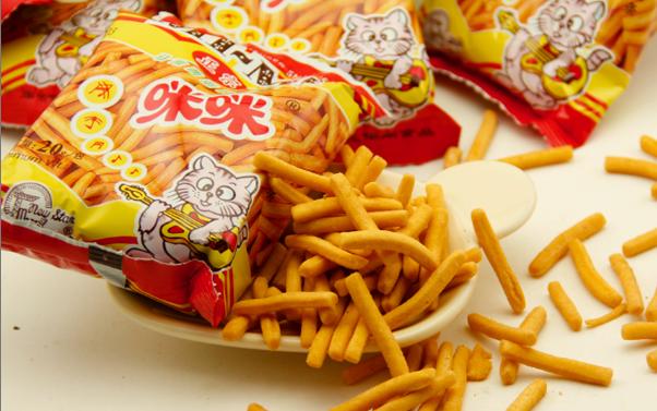 马来西亚经典虾条,咪咪虾条味零食