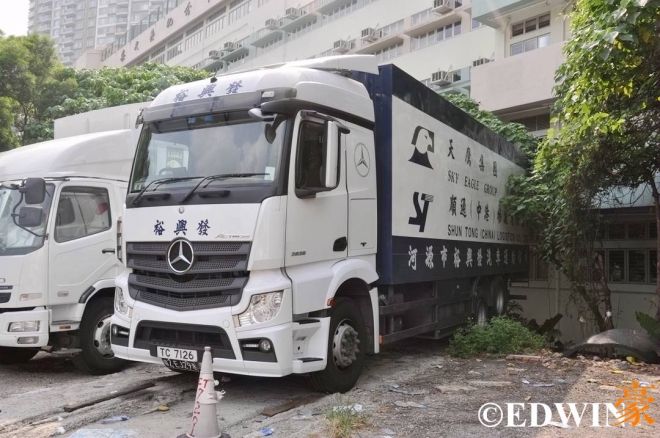 香港街头的国产卡车,香港街头卡车大全