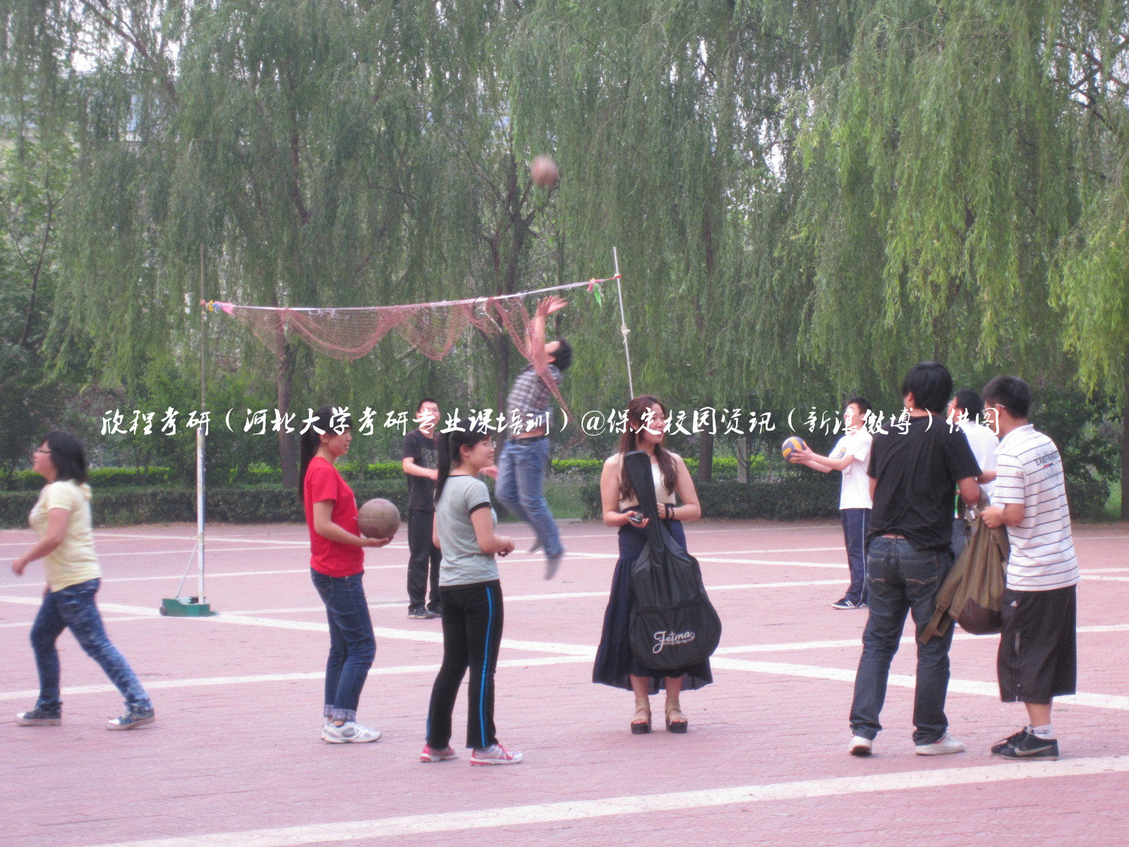 最美校园保定学院,河北最美的学院