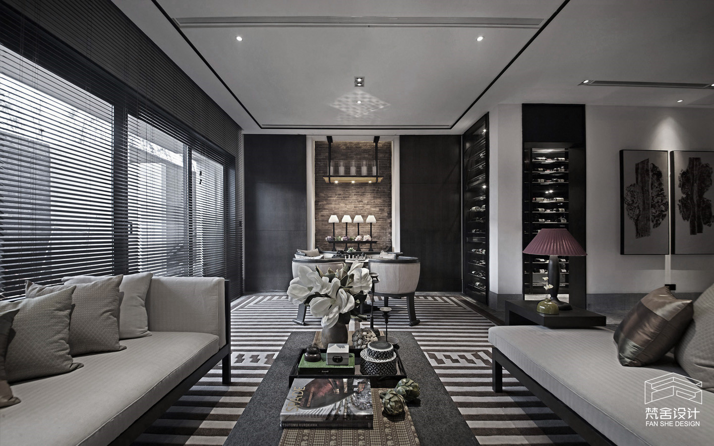 350平复式装修风格,350平方样板间