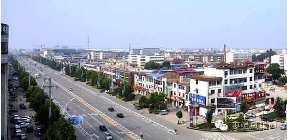 三年大变样给河北带来的影响,枣强县城的变迁