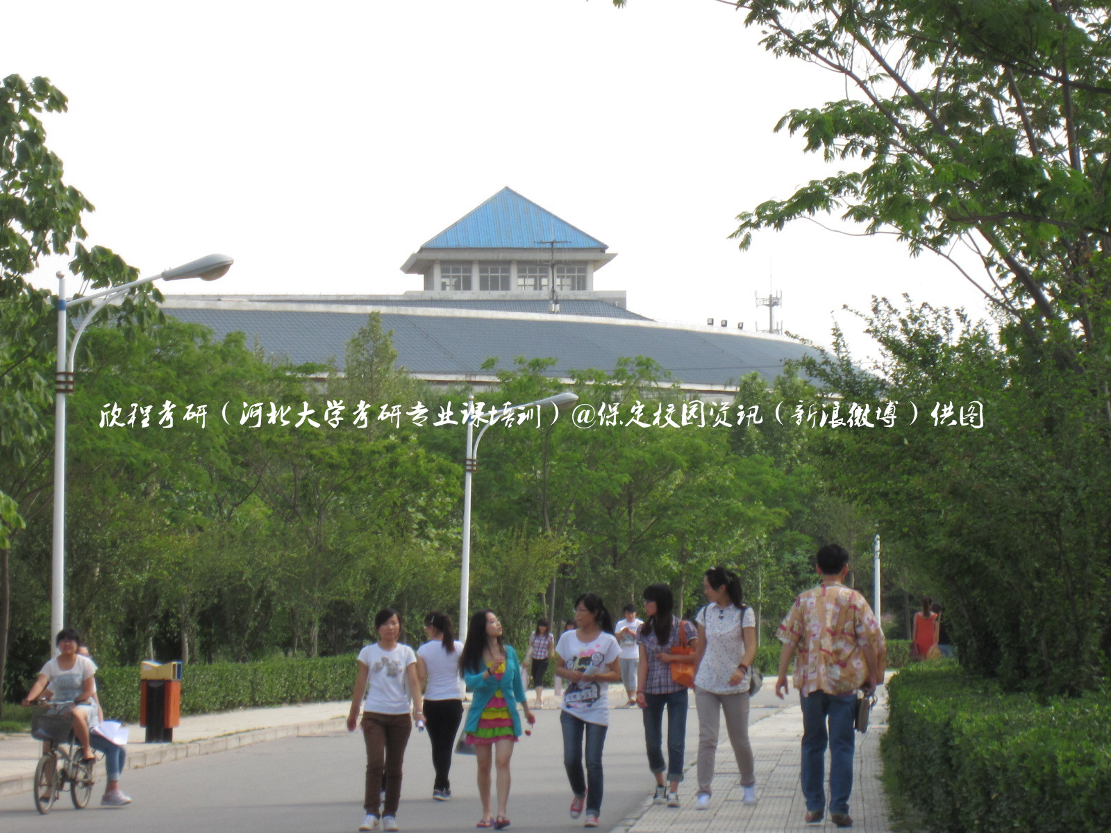 最美校园保定学院,河北最美的学院