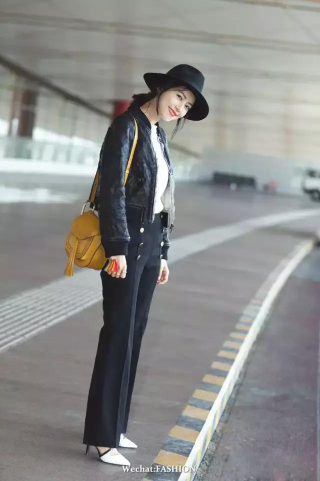 刘诗诗阔腿裤,刘诗诗穿阔腿裤太惊艳
