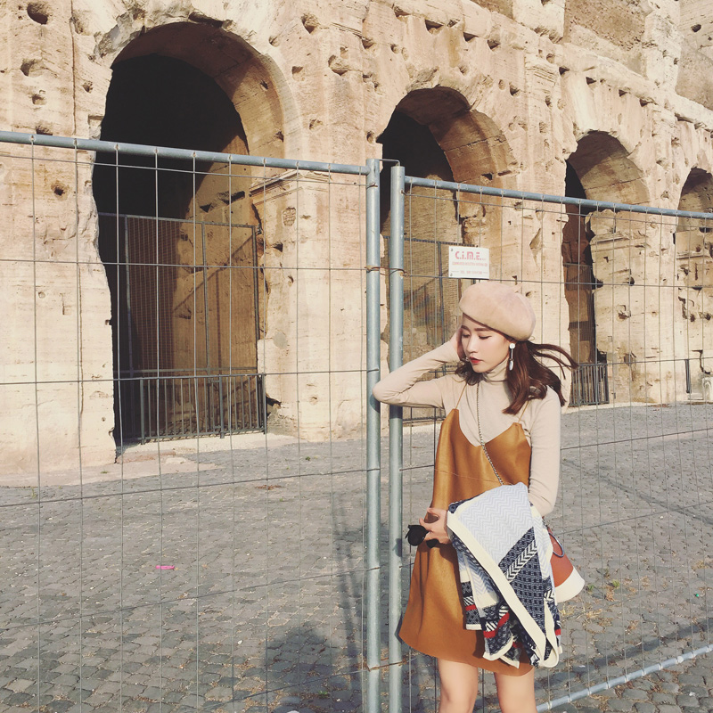 天凉好个秋，穿着裙子继续美下去