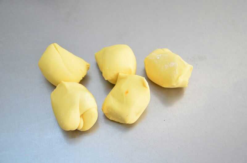 学做迷你苹果包,苹果小肉包