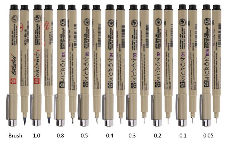 画漫画用哪个勾线笔好,画漫画不晕染马克笔