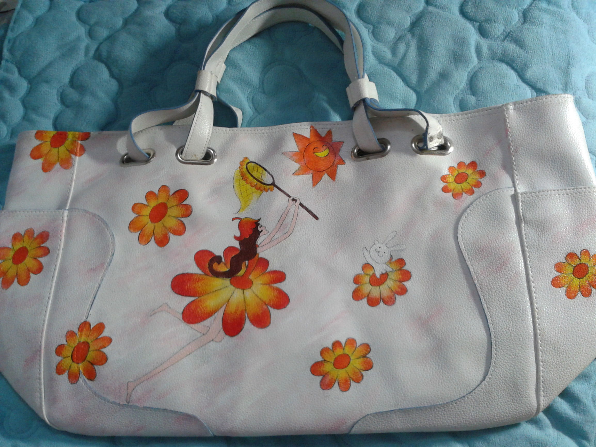 一个小撇步解决染色问题--彩绘涂鸦之追风的女孩儿