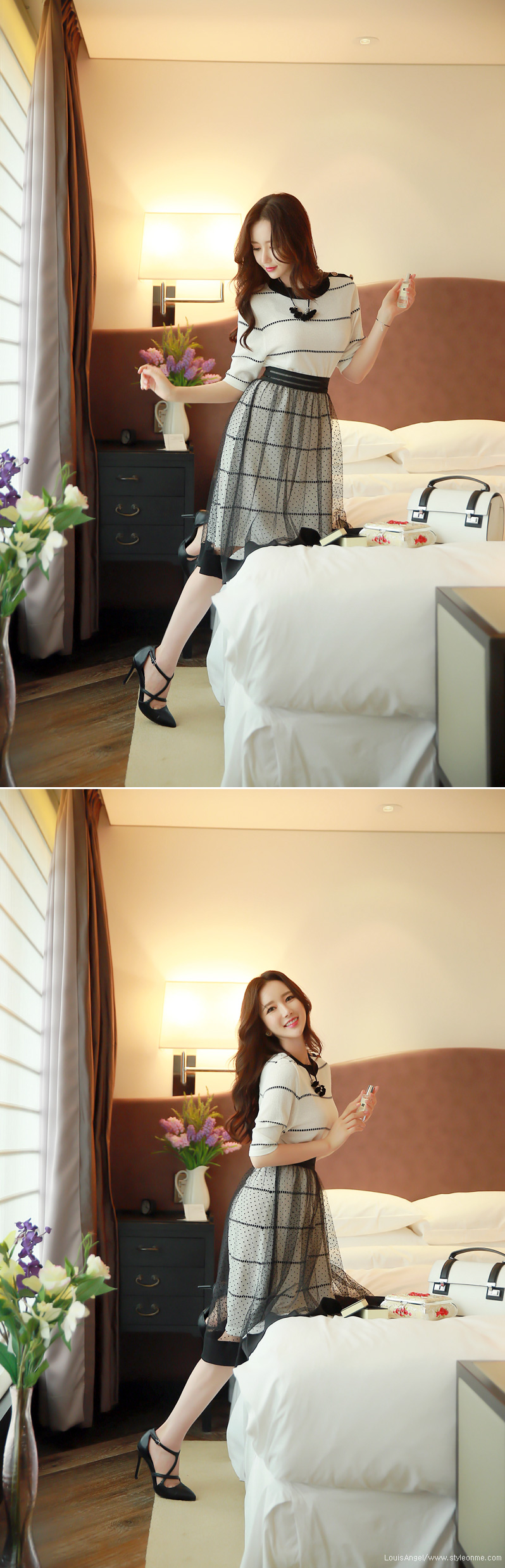 温婉优雅的气质显窈窕身姿,气质优雅美丽动人更迷人