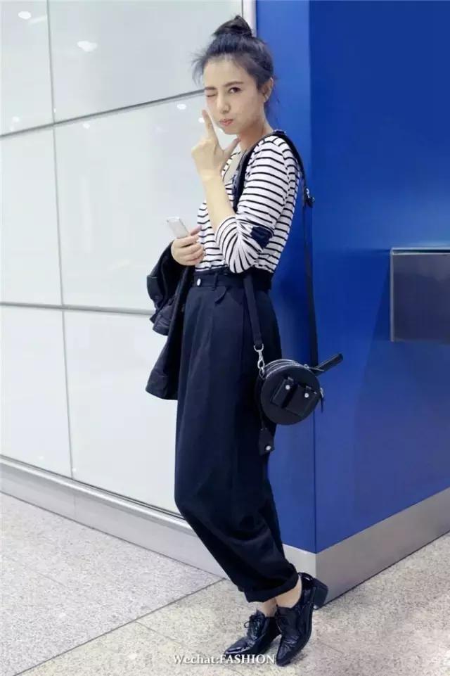 刘诗诗阔腿裤,刘诗诗穿阔腿裤太惊艳