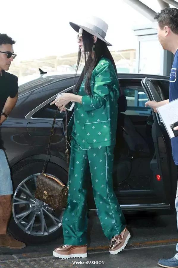 刘诗诗阔腿裤,刘诗诗穿阔腿裤太惊艳