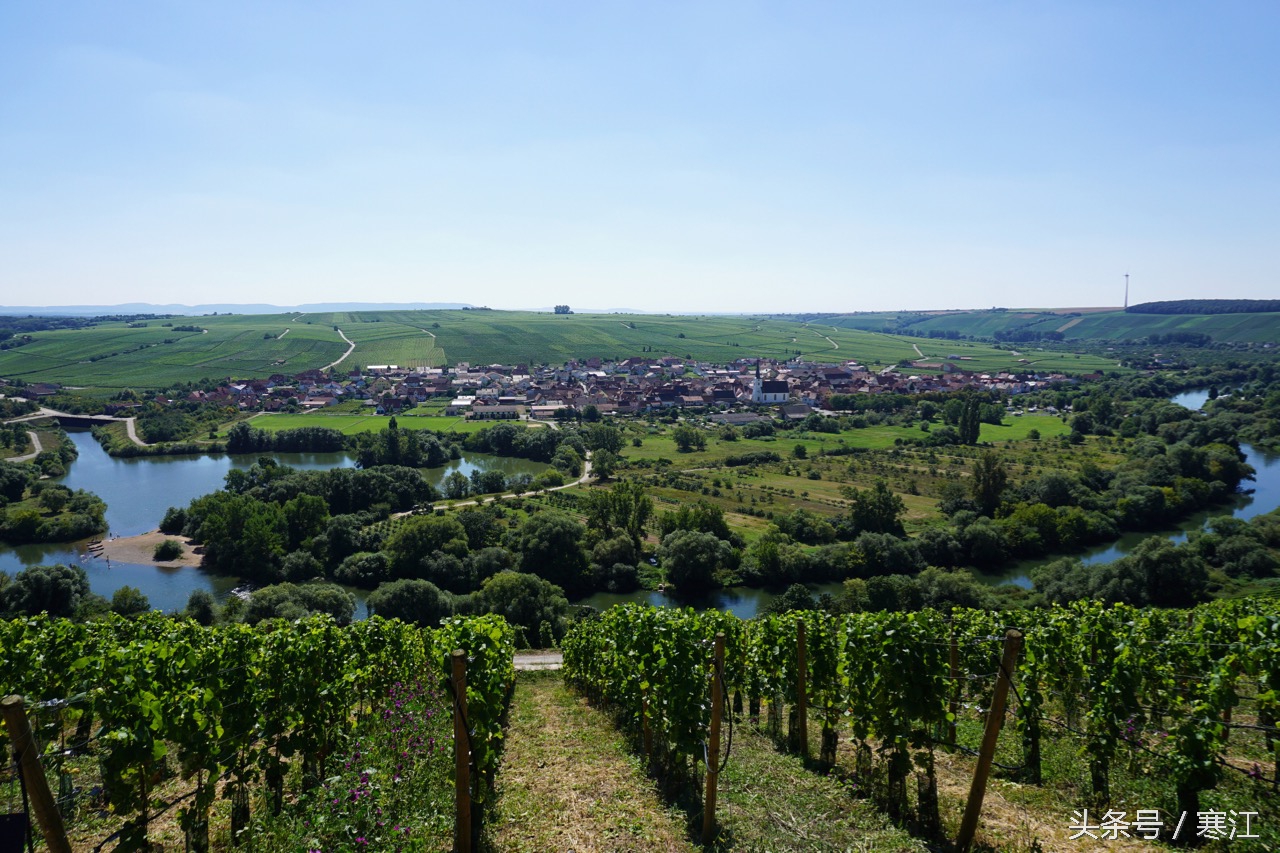 美丽的莱茵河东岸最著名的葡萄酒,法兰肯葡萄酒
