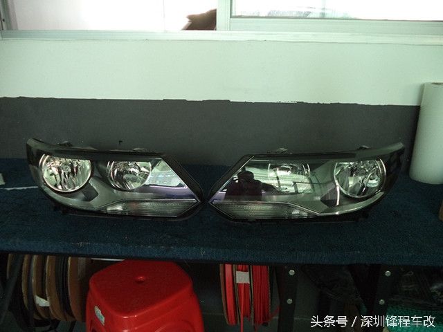 大众途观升级双直射激光透镜,途观升级欧司朗双光透镜