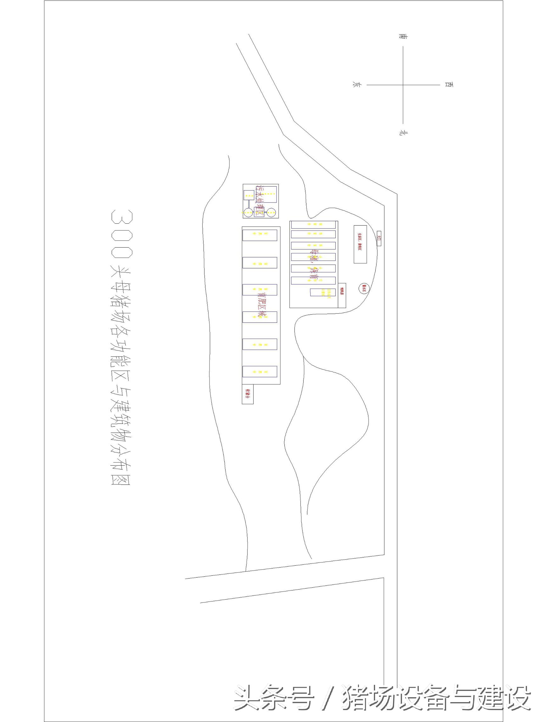300头小范围猪场建设视频,300头养猪场设计图