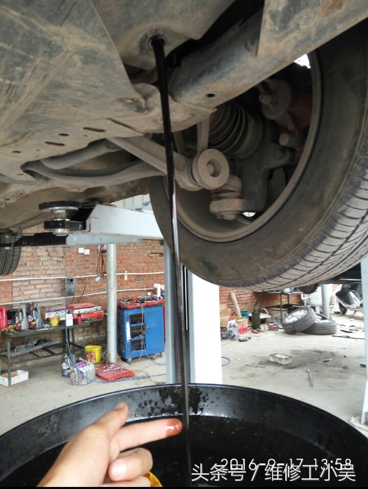 马6更换波箱油,汽车保养别只傻傻的换机油