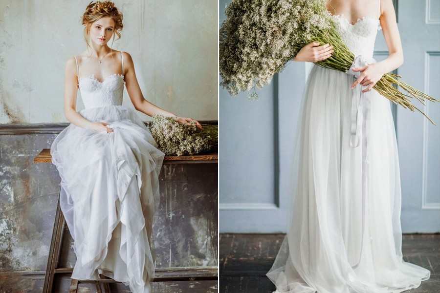 气质美女唯美梦幻婚纱,世界最美的顶级婚纱