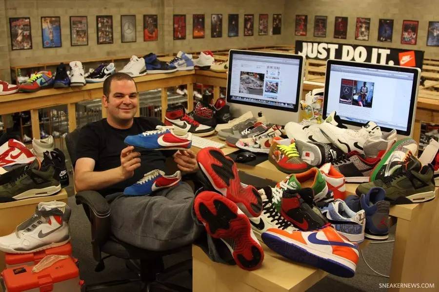 见识了他1000万美元的鞋库，我的红眼病无药可医