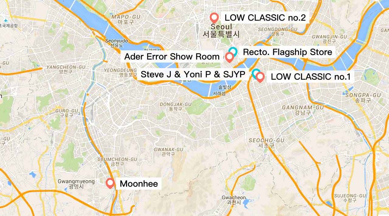 韩国设计女装店,韩国小众设计女装
