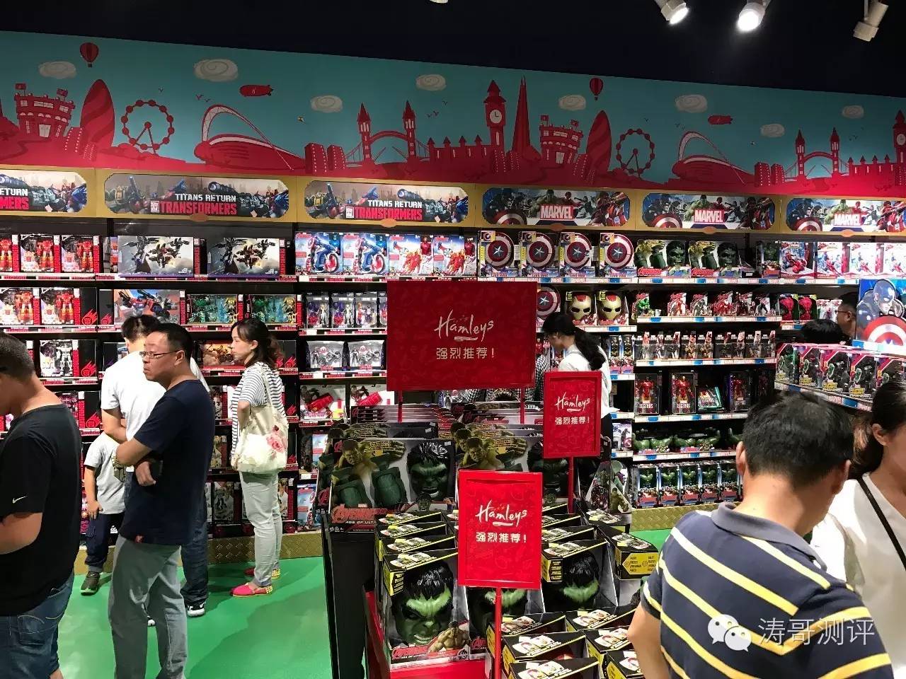 这里真是玩具的天堂啊！