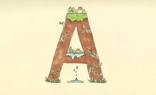 26个英语字母创意设计图片,26个英文字母表四线三格创意图