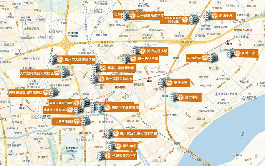 杭州最疯狂的城东新城,杭州城东新城信达东莱府