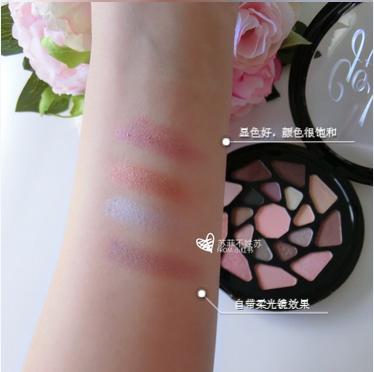 新手平价眼影测评,消肿的粉色系眼影盘测评