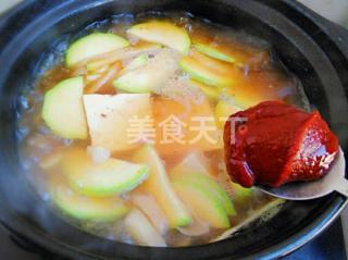 大酱汤的做法家常,朝族大酱汤正宗做法