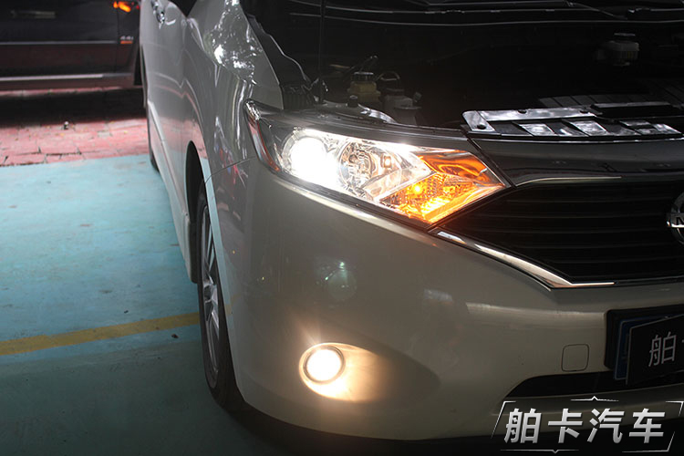 日产贵士大灯,海拉五最新款氙气透镜