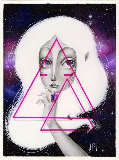 插画魔卡少女樱,插画少女和猫图片