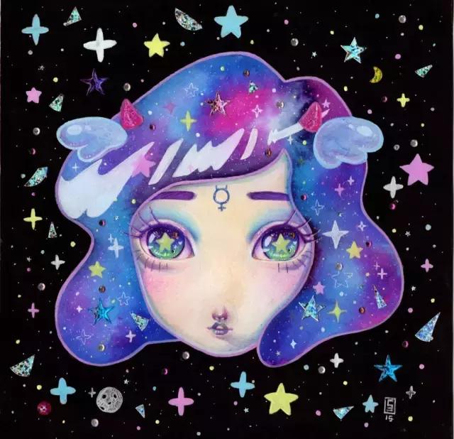 插画魔卡少女樱,插画少女和猫图片