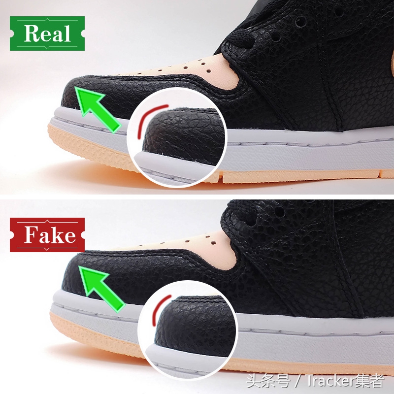 aj1retrolowog低帮黑粉脚趾,aj1黑绿脚趾怎么分辨真假