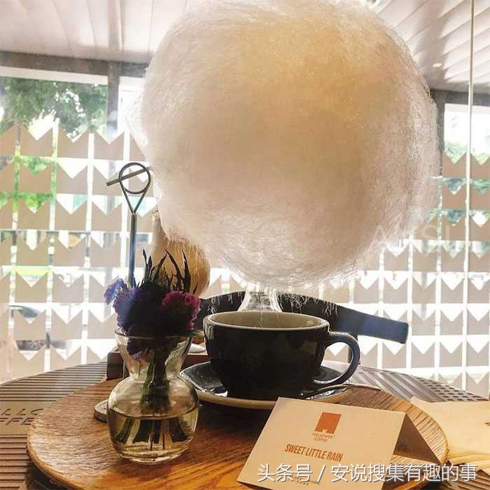 网红小清新咖啡店,小清新草莓咖啡杯