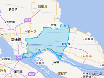 江苏省海门市概况,江苏省南通市海门区简介