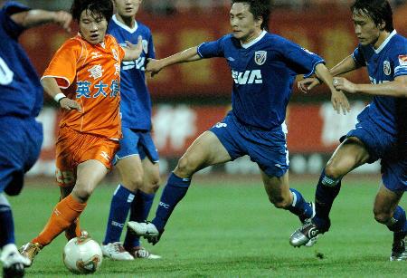 山东鲁能大连实德2006足协杯,2004年中超大连实德1:0山东鲁能