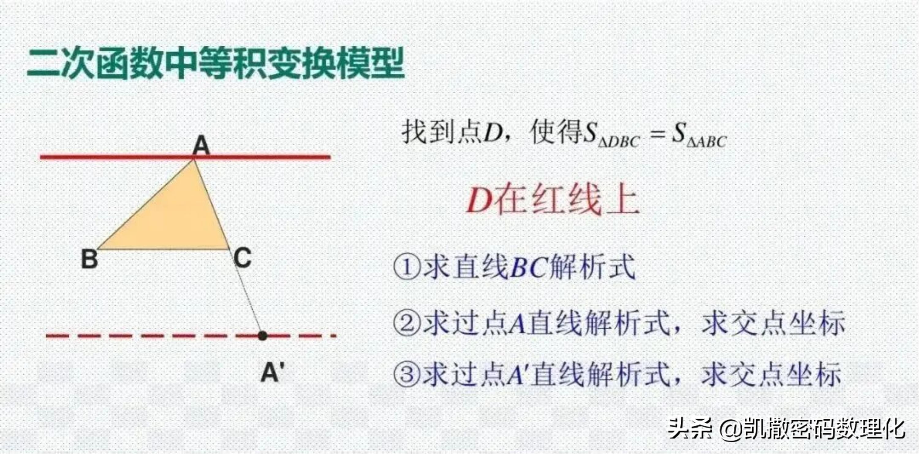 熬了整整七夜！终于把初中数学1-6册几何模型浓缩成70张高清大图