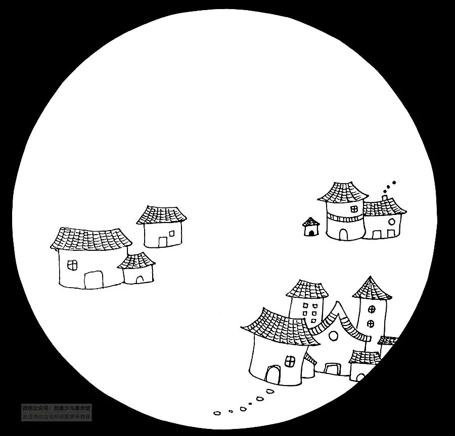 儿童画教程｜趣味色彩美术课程《万山红遍，层林尽染》