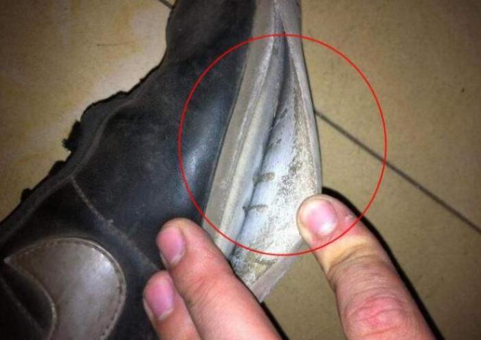 穿坏耐克鞋,穿坏的运动鞋