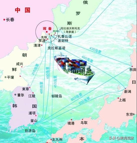 图们江出海口俄罗斯同意了吗,中国东北图们江日本海出海口