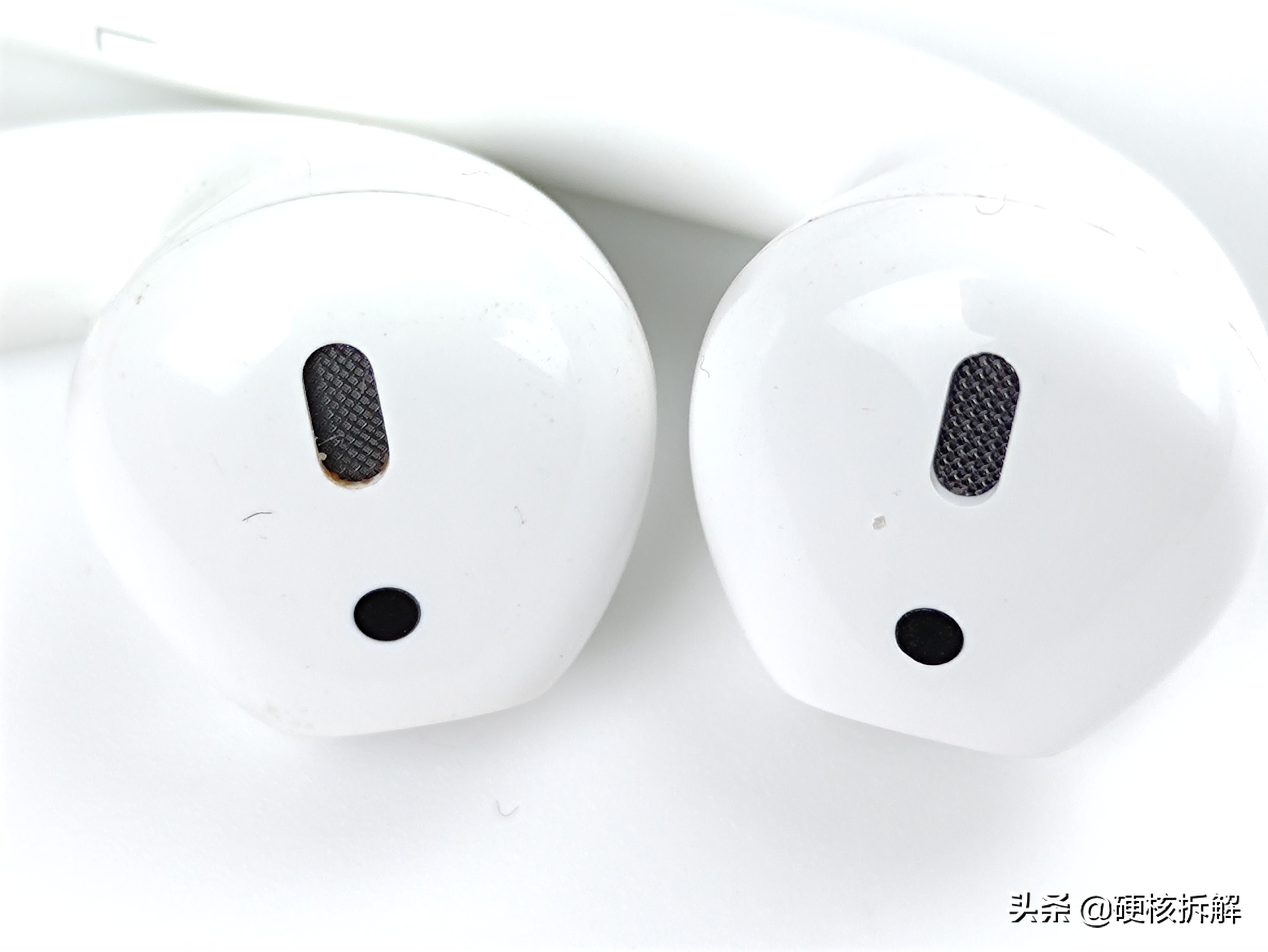 苹果耳机拆盒真假辨别airpods三代,华强北airpodspro耳机和正品对比