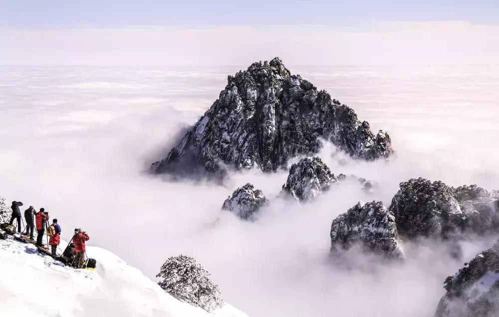 元旦去黄山旅游看雪景,元旦去云雾山跨年