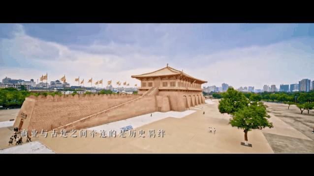 换个角度看西安，航拍建筑太震动