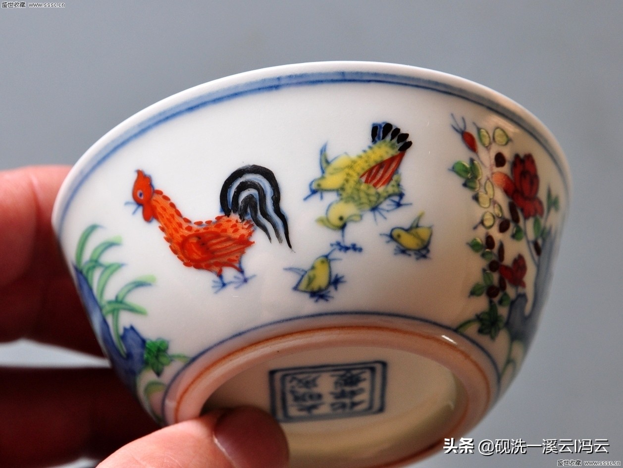 神似28亿鸡缸杯藏品,一个鸡缸杯多少钱