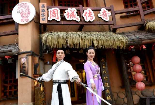 钟杰[亚洲刀剑合璧第一人]中国周城扮演周武王主要角色